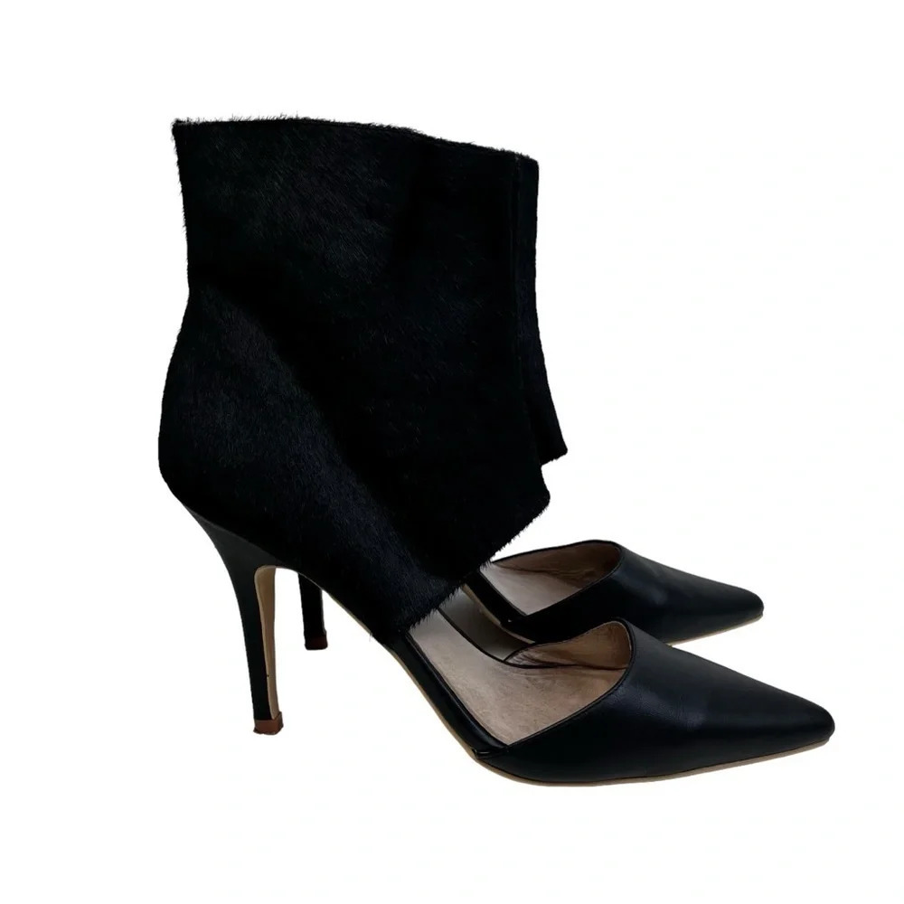 Sol Sana (Revolve) Black Tylar Boot with Cow Hair US 9/EU 40 - Picture 4 of 11